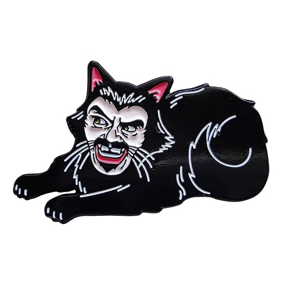 WHAT WE DO IN THE SHADOWS VLADISLAV THE POKER CAT FACE ENAMEL PIN MOVIE FILM - Picture 1 of 6